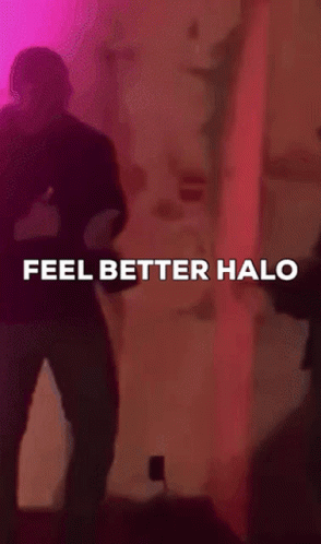 Man Dancing Feel Better Halo