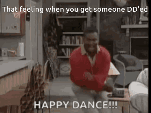 Man Dancing Happy Dance GIF