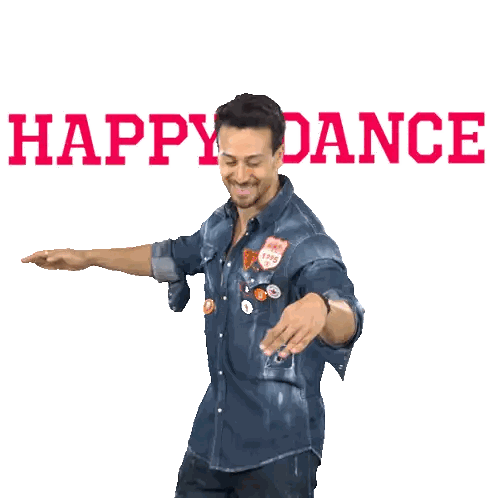 Man Dancing Happy Dance