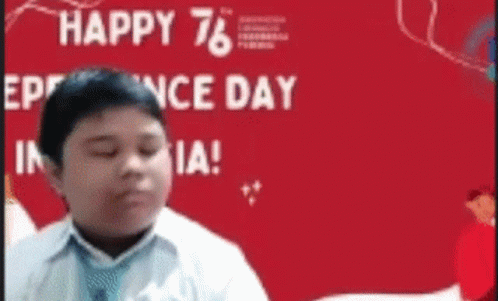 Man Dancing In Black Hat For Independence Day GIF