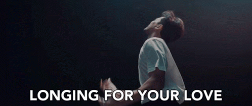 Man Dancing In Dark Room Longing For Your Love GIF