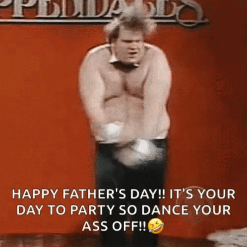 Man Dancing in Front of Happy Birthday Courtney Sign