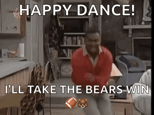 Man Dancing In Living Room Happy Dance GIF