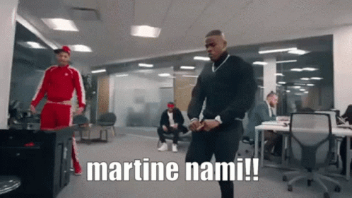 Man Dancing In Office Martine Nami