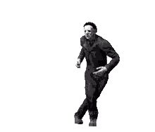 Man Dancing in Pixel Art Style