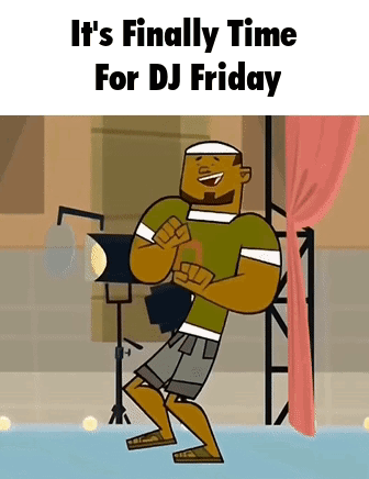 Man Dancing in Spotlight DJ Friday