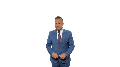 Man Dancing in Suit