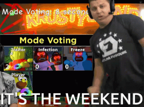 Man Dancing Its The Weekend GIF