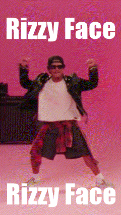 Man Dancing Rizzy Face Rizzy Face