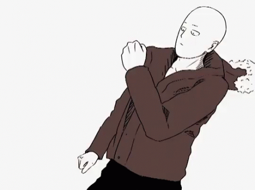 Man Dancing Saitama One Punch Man GIF