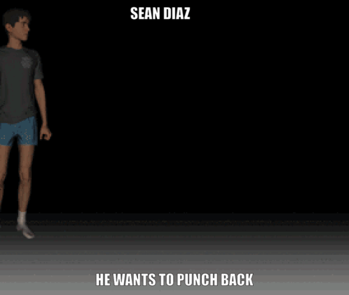 Man Dancing Sean Diaz He Wants to Punch Back