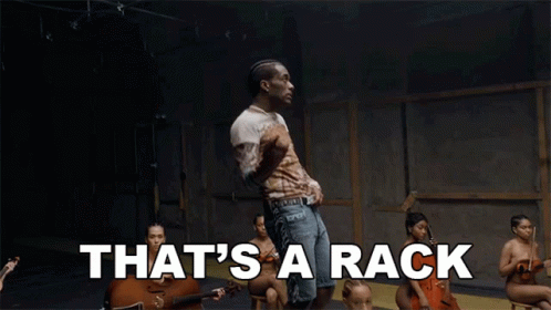 Man Dancing That's a Rack