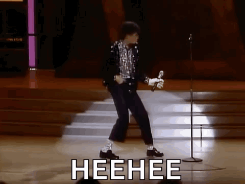 Man Dancing With Microphone Heehee GIF