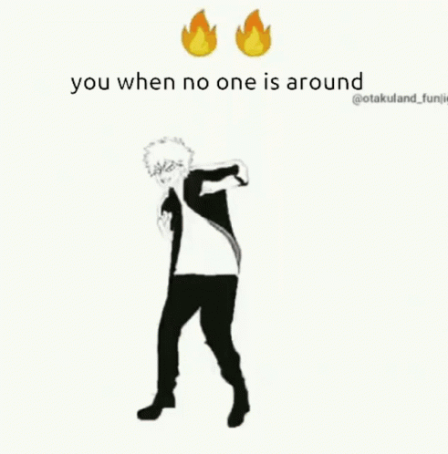 Man Dancing You When No One Is Around GIF