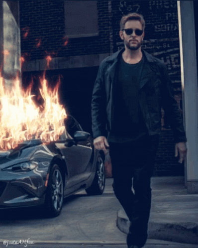 Man Depart In Car Explosion GIF
