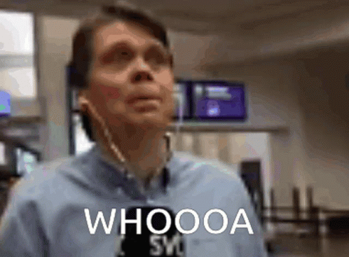 Man Distracted By People Around GIF