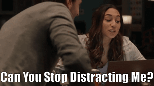 Man Distracted Innocent Woman GIF