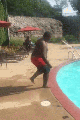 Man Diving Fail GIF