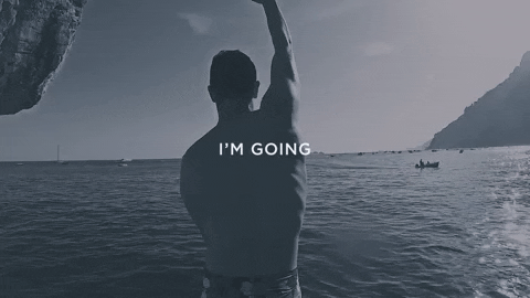 Man Diving I Am Going All In GIF