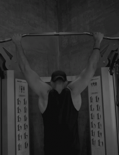 Man Doing Pull Ups Do Something