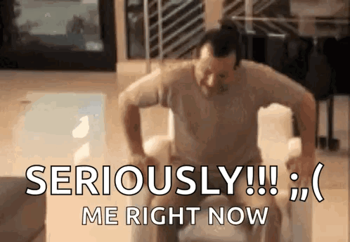 Man Doing Push Ups on Couch