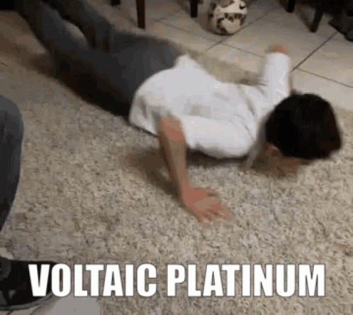Man Doing Push Ups Voltaic Platinum