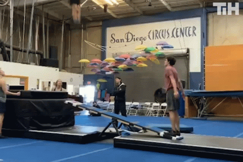 Man Doing Trick San Diego Circus Center
