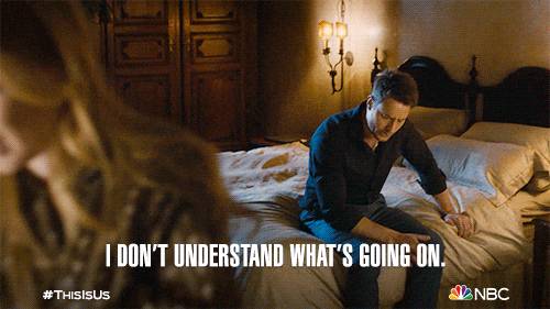 Man Don't Understand Whats Going On GIF