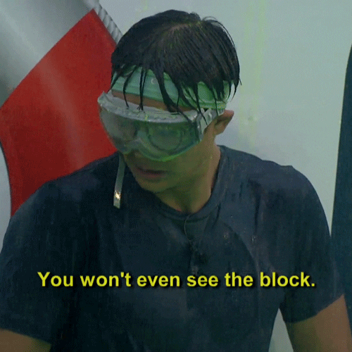 Man Drenched In Rain Water GIF