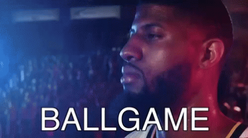 Man Drinking Gatorade During Ball Game GIF