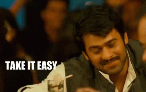 Man Drinking In The Bar Take It Easy GIF