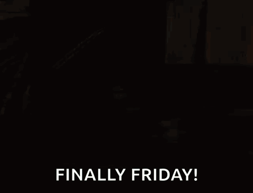 Man Driving Car Saying Finally Friday GIF