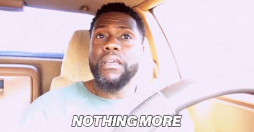 Man Driving Car Saying Nothing More