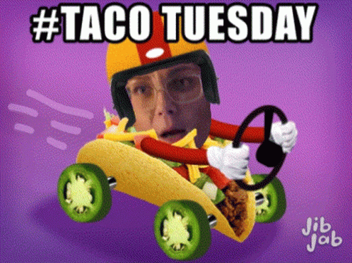Man Driving Taco #Taco Tuesday