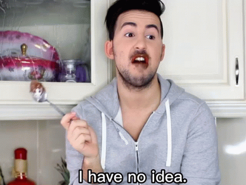 Man Eating Butter Have No Idea GIF