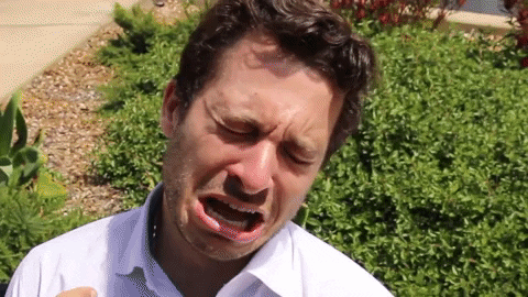 Man Emotional Meltdown In Public GIF