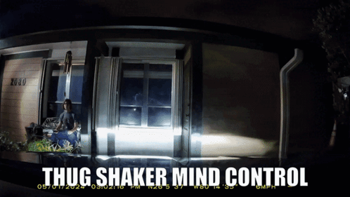 Man Executing Thug Shaker In The Dark GIF