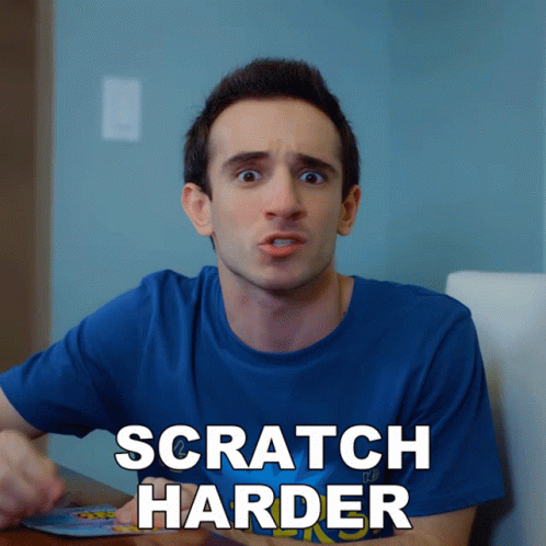 Man Explaining Scratch That GIF