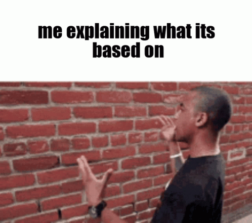 Man Explaining What It's Based On