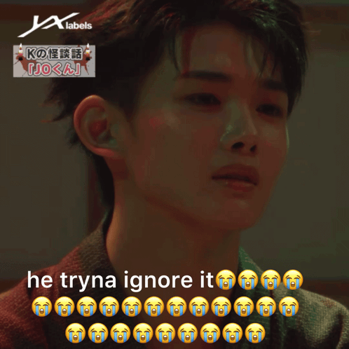 Man Eyes Closed With Jxlabels Sticker GIF