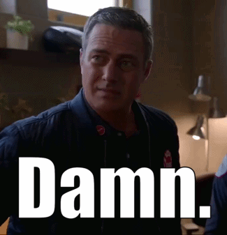 Man Face Close Up #Chicagofire GIF