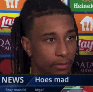Man Face News Hoes Mad