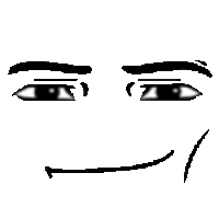 Man Face Roblox Sticker GIF