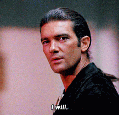 Man Face Saying I Will