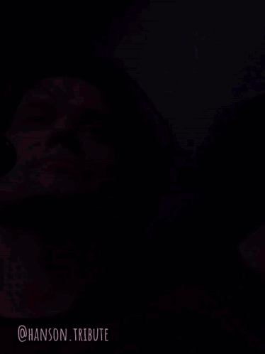 Man Face With Hanson Tribute Text