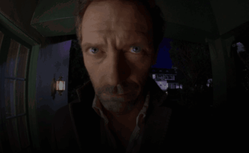Man Face With Sign Saying A