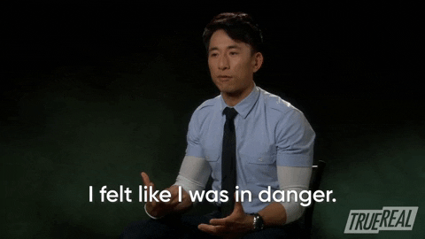Man Felt Like Im In Danger GIF