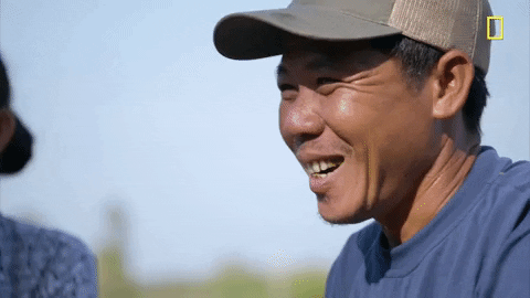 Man From Laos Smiling GIF