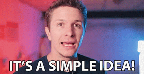 Man Gamer Vlogger Simple Idea GIF