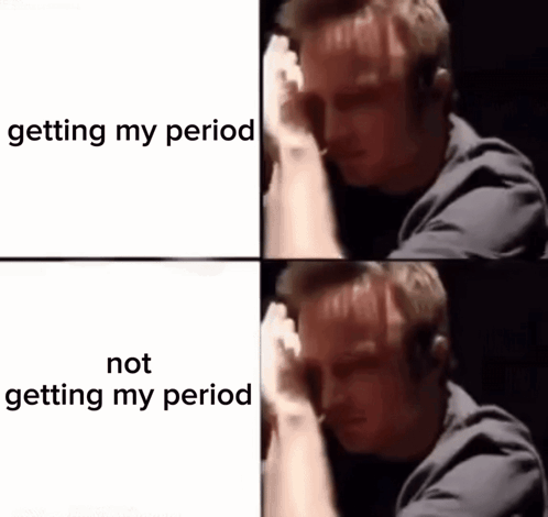 Man Getting His Period Not Getting It